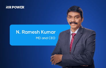 RIR Power Electronics Limited Appoints N. Ramesh Kumar as MD and CEO