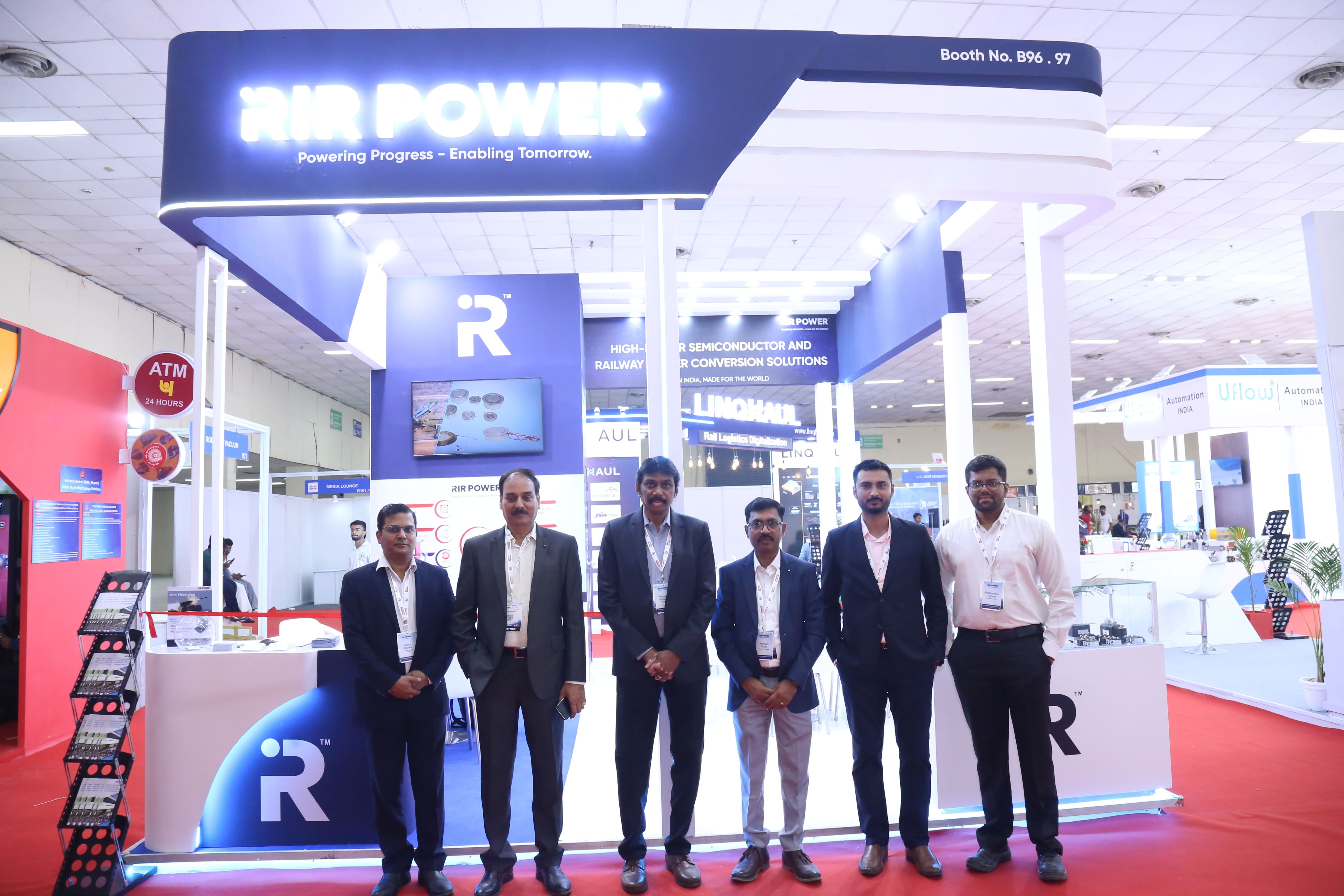 RIR Power Electronics Receives an Overwhelming Response at  RailTrans Expo 2026