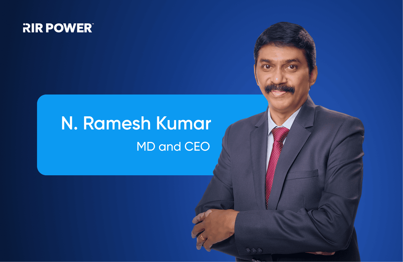 RIR Power Electronics Limited Appoints N. Ramesh Kumar as MD and CEO